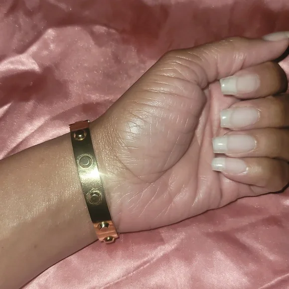 Michael Kors Gold Plated Cuff Bracelet - Picture 3 of 4